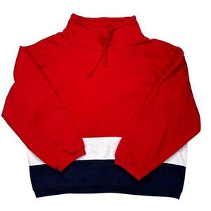 VTG Pacer Medium Funnel Neck Sweatshirt Medium Athletic Loungewear